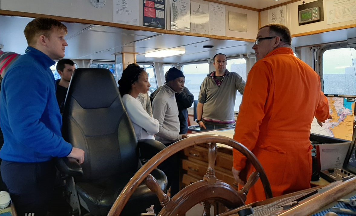 onboard Celtic Voyager