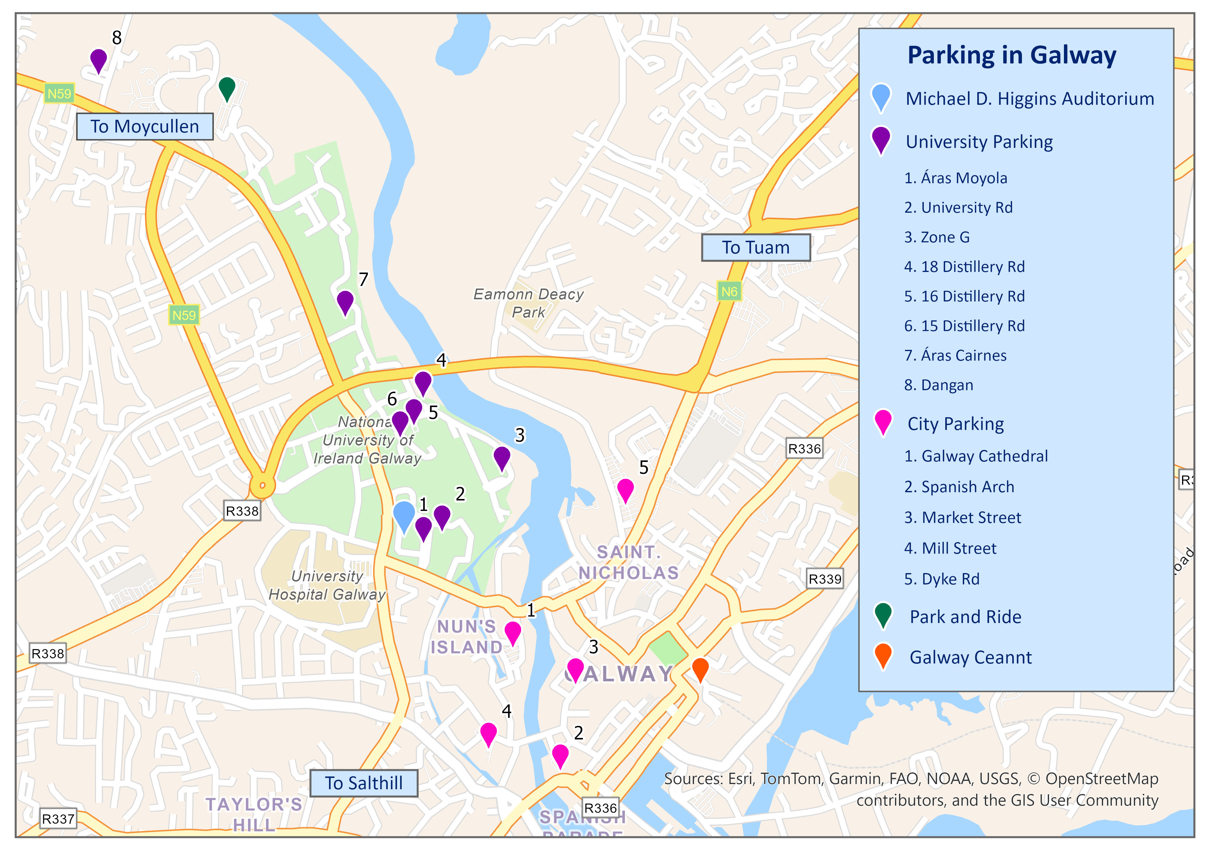 Parking in Galway
